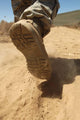 Us Soldier Walks along Wall Decal