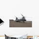 Ch-46 Sea Knight Helicopter Wall Decal