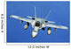 F A-18 Hornet Participates Wall Decal