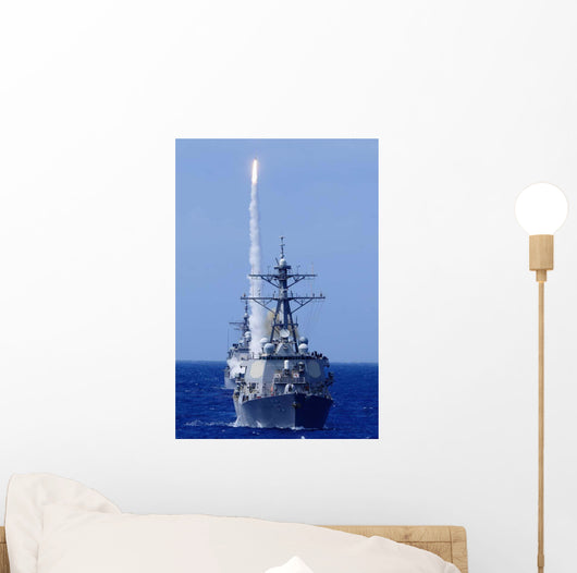 Guided-missile Destroyer Uss Benfold Wall Decal