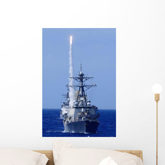 Guided-missile Destroyer Uss Benfold Wall Decal