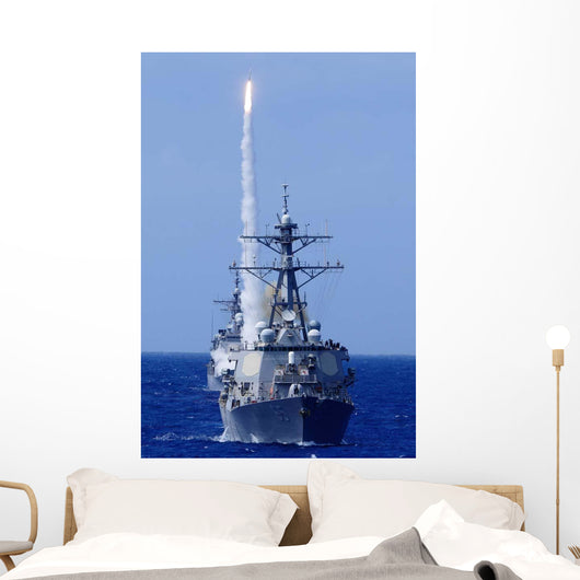 Guided-missile Destroyer Uss Benfold Wall Decal