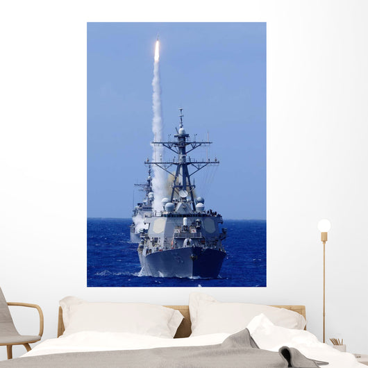 Guided-missile Destroyer Uss Benfold Wall Decal