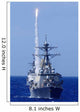 Guided-missile Destroyer Uss Benfold Wall Decal