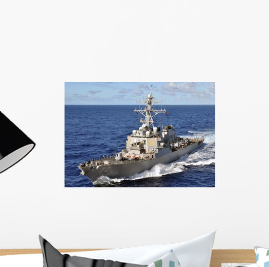 Guided-missile Destroyer Uss Hopper Wall Decal