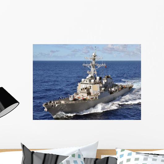 Guided-missile Destroyer Uss Hopper Wall Decal