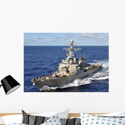 Guided-missile Destroyer Uss Hopper Wall Decal