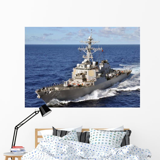 Guided-missile Destroyer Uss Hopper Wall Decal
