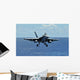 F A-18c Hornet Approaches Wall Decal