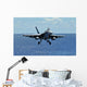 F A-18c Hornet Approaches Wall Decal