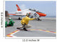 Shooter aboard Aircraft Carrier Wall Decal