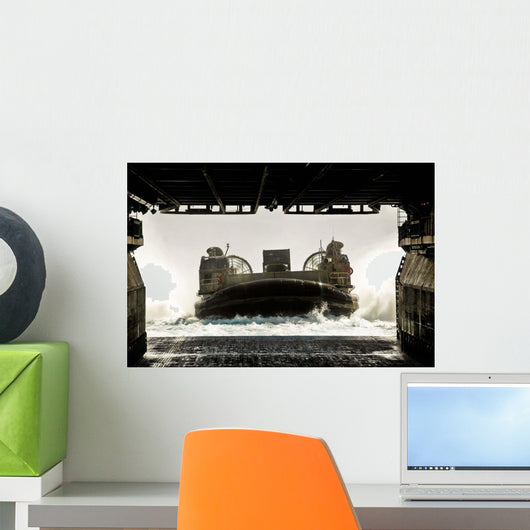 Landing Craft Air Cushion Wall Decal Design 9