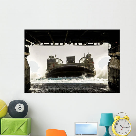 Landing Craft Air Cushion Wall Decal Design 9
