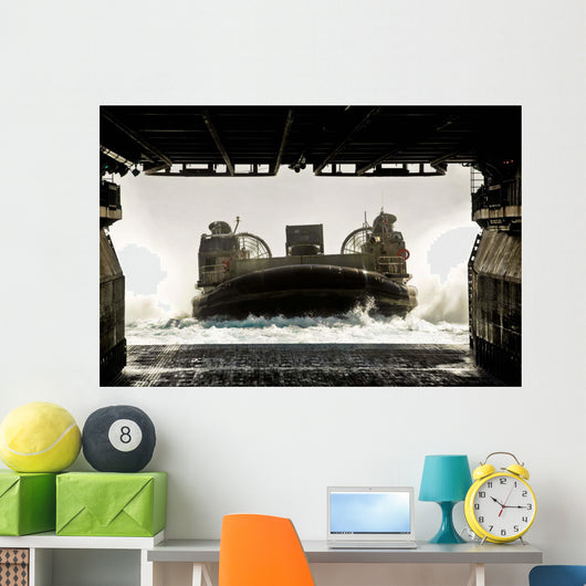 Landing Craft Air Cushion Wall Decal Design 9