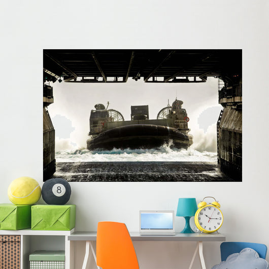 Landing Craft Air Cushion Wall Decal Design 9