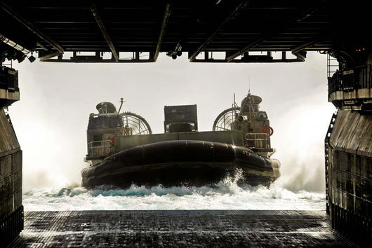Landing Craft Air Cushion Wall Decal Design 9