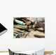 Us Soldier Lays C-4 Wall Decal