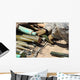 Us Soldier Lays C-4 Wall Decal