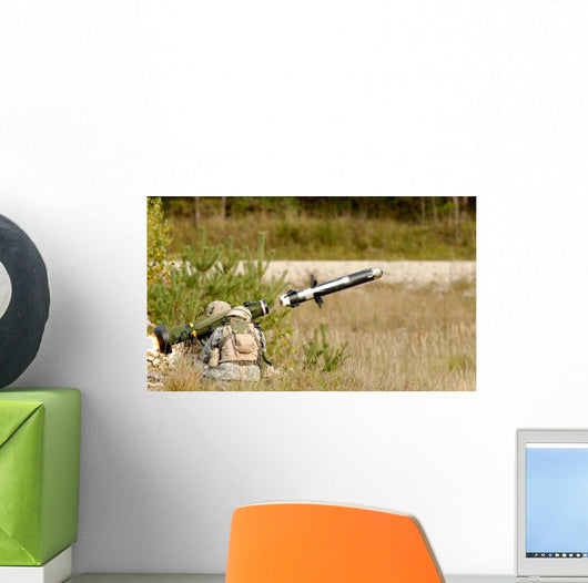 Us Army Soldiers Firing Wall Decal Design 4
