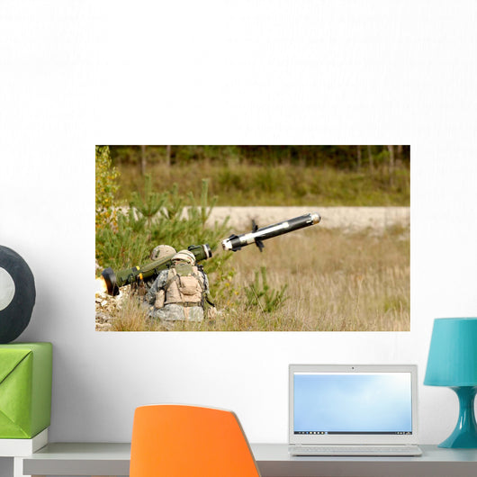 Us Army Soldiers Firing Wall Decal Design 4