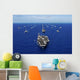 Aircraft Carrier Uss Ronald Wall Decal Design 2