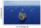 Aircraft Carrier Uss Ronald Wall Decal Design 2