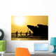 Beach Masters Assist Sailors Wall Decal