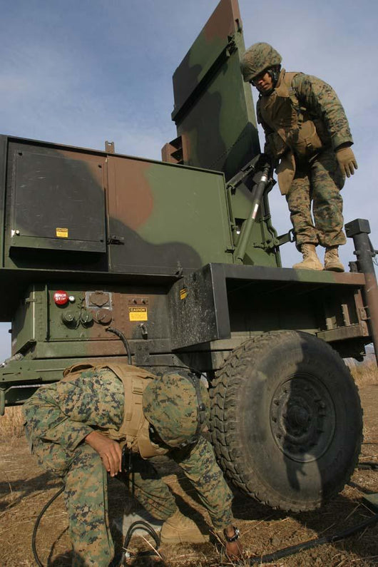 Marines Prepare Antenna Tpq-46a Wall Decal