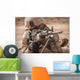 Squad Automatic Weapon Gunner Wall Decal