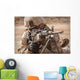 Squad Automatic Weapon Gunner Wall Decal