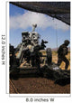Us Marines Fire M777 Wall Decal