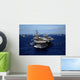 Aircraft Carrier Uss Ronald Wall Decal Design 3