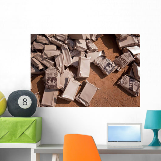 Pile Meals Ready to Wall Decal