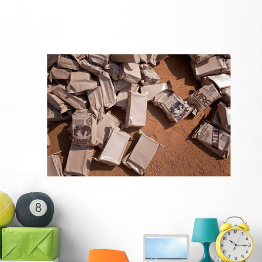 Pile Meals Ready to Wall Decal