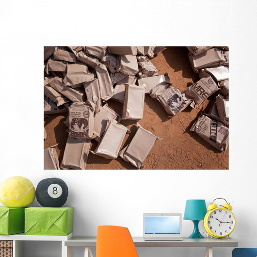 Pile Meals Ready to Wall Decal