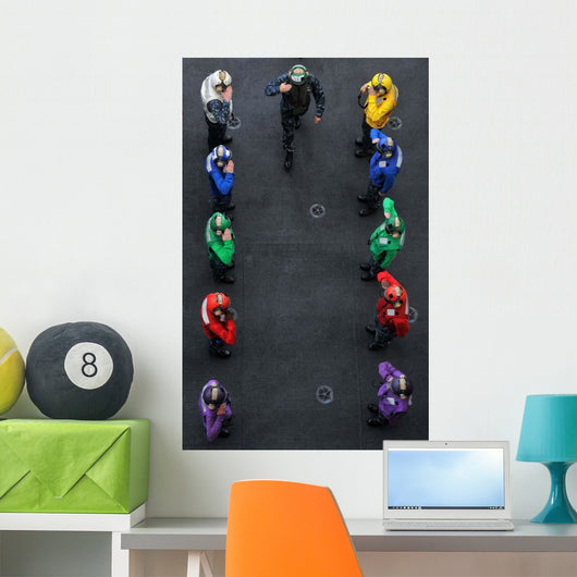 Us Navy Commander Salutes Wall Decal