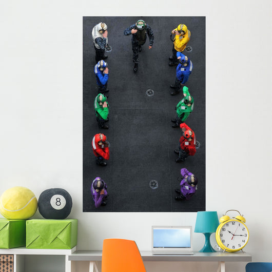 Us Navy Commander Salutes Wall Decal