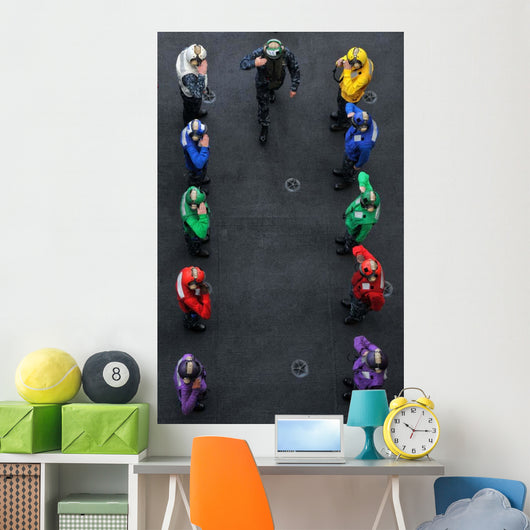 Us Navy Commander Salutes Wall Decal