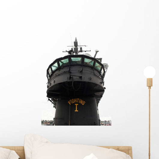 Front Section Superstructure Uss Wall Decal
