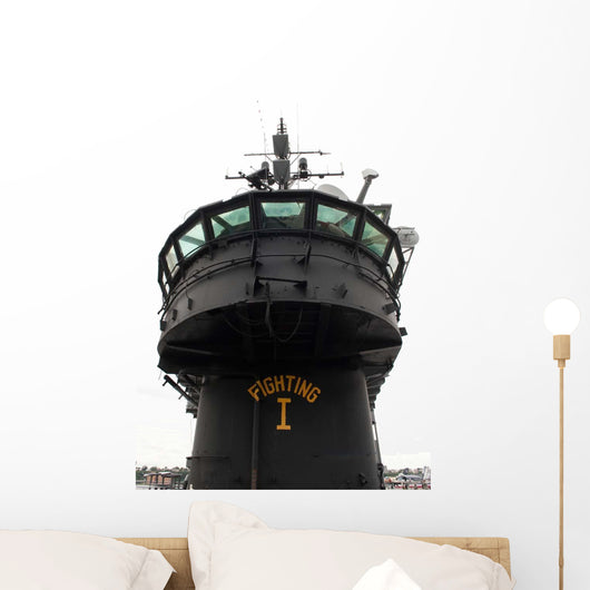 Front Section Superstructure Uss Wall Decal