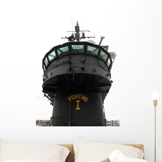 Front Section Superstructure Uss Wall Decal
