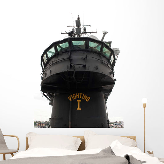 Front Section Superstructure Uss Wall Decal