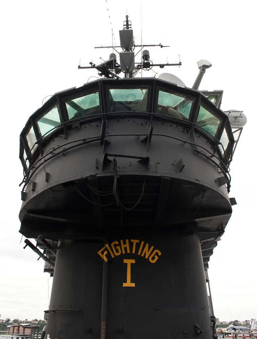 Front Section Superstructure Uss Wall Decal