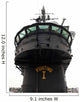 Front Section Superstructure Uss Wall Decal