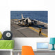 Airman Directs Av-8b Harrier Wall Decal