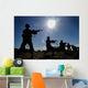 Us Airmen Practice Rifle-fighting Wall Decal