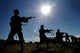 Us Airmen Practice Rifle-fighting Wall Decal