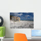 Crumbling Bunker Serves as Wall Decal