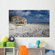 Crumbling Bunker Serves as Wall Decal