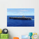 Aircraft Carrier Uss Abraham Wall Decal Design 2